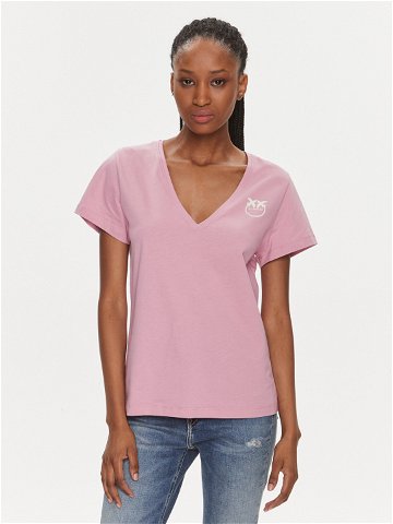 Pinko T-Shirt 102950 A1N8 Růžová Regular Fit