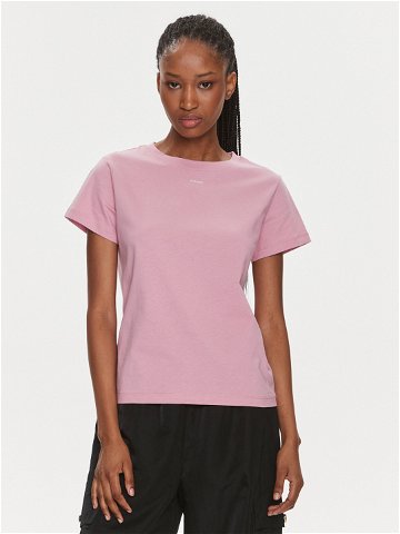 Pinko T-Shirt 100373 A1N8 Růžová Regular Fit