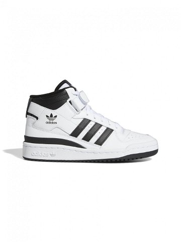 Adidas Sneakersy Forum Mid J FZ2083 Bílá