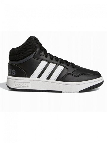 Adidas Sneakersy Hoops 3 0 Mid K GW0402 Černá