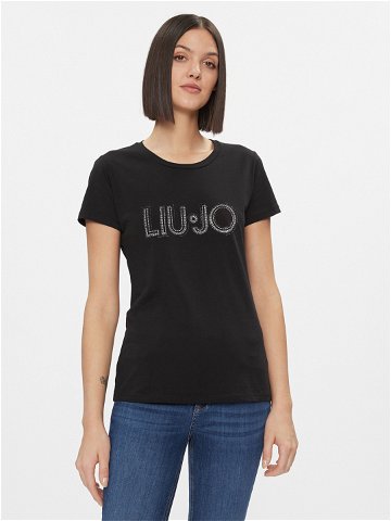 Liu Jo T-Shirt WA4051 JS923 Černá Regular Fit