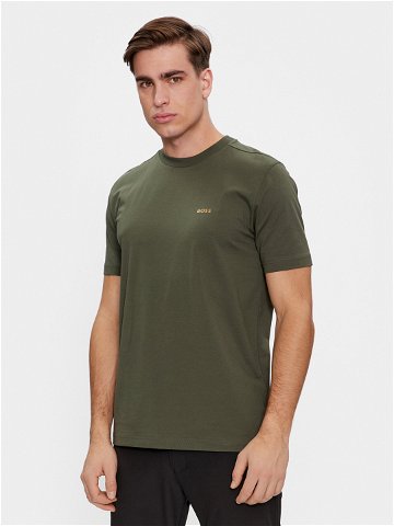 Boss T-Shirt Tee 50506373 Zelená Regular Fit