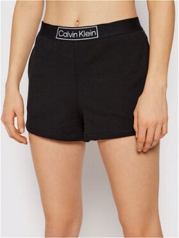 Calvin Klein Underwear Pyžamové šortky 000QS6799E Černá Regular Fit