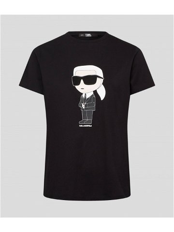 Tričko karl lagerfeld ikonik 2 0 karl t-shirt černá xxl