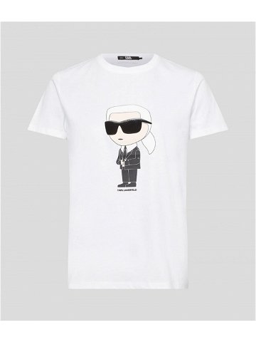 Tričko karl lagerfeld ikonik 2 0 karl t-shirt bílá xs