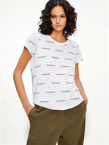 Dámské triko s potiskem bílá M model 16306981 – Tommy Hilfiger