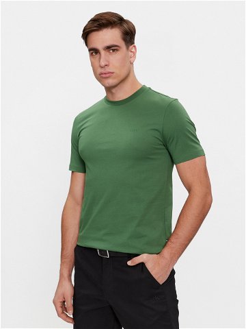 Boss T-Shirt Thompson 01 50468347 Zelená Regular Fit