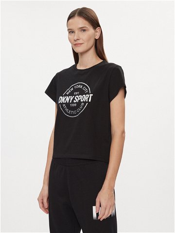 DKNY Sport T-Shirt DP3T9563 Černá Relaxed Fit