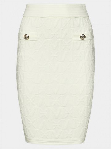 Guess Mini sukně 4RGD00 5661Z Béžová Slim Fit