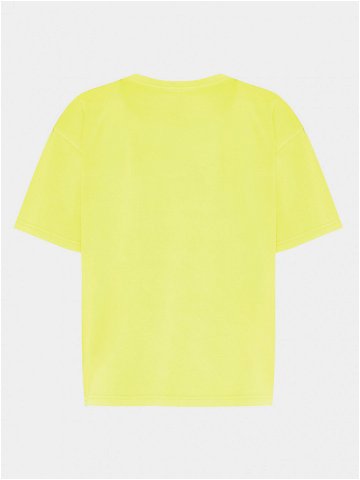 American Vintage T-Shirt Fizvalley FIZ02AE24 Žlutá Regular Fit