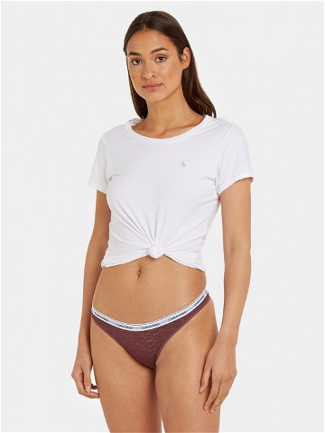 Calvin Klein Underwear Brazilské kalhotky 000QD5049E Fialová