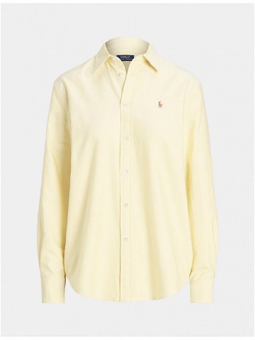 Polo Ralph Lauren Košile Ls Rx Anw St 211932521006 Žlutá Relaxed Fit