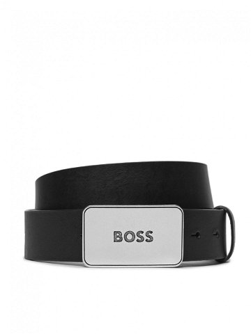Boss Pánský pásek Icon-Las-M Sz35 50513858 Černá