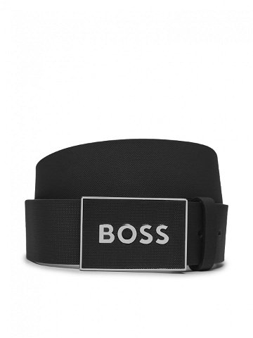 Boss Pánský pásek Icon-S1 Sz40 50471333 Černá