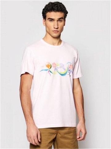 Vans T-Shirt CHRIS JOHANSON VN0A5EB5 Růžová Slim Fit
