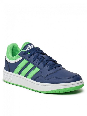 Adidas Sneakersy Hoops 3 0 K IG3829 Tmavomodrá