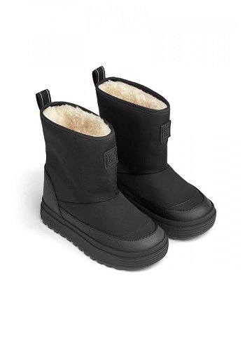 Dětské zimní boty Liewood černá barva