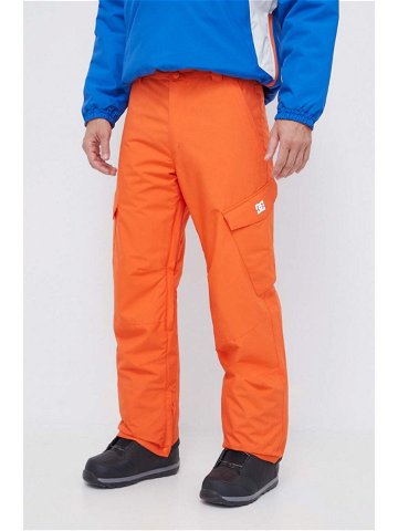 Kalhoty DC Banshee oranžová barva