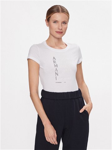 Armani Exchange T-Shirt 3DYT05 YJ3RZ 1000 Bílá Slim Fit