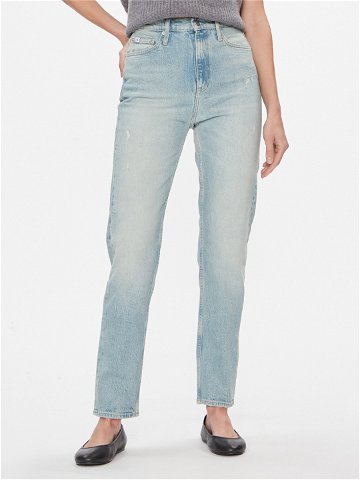 Calvin Klein Jeans Jeansy Authentic Slim Straight J20J222864 Modrá Slim Fit