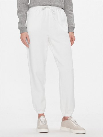 Polo Ralph Lauren Teplákové kalhoty Prl Flc Pnt 211943009001 Bílá Regular Fit