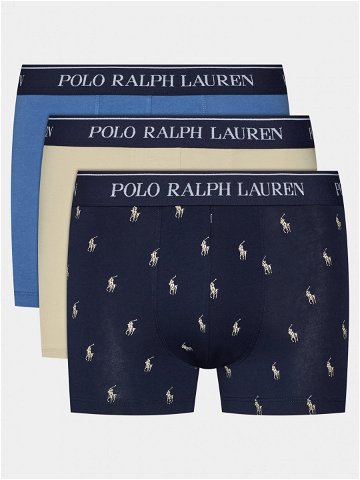Polo Ralph Lauren Sada 3 kusů boxerek 714830299113 Barevná