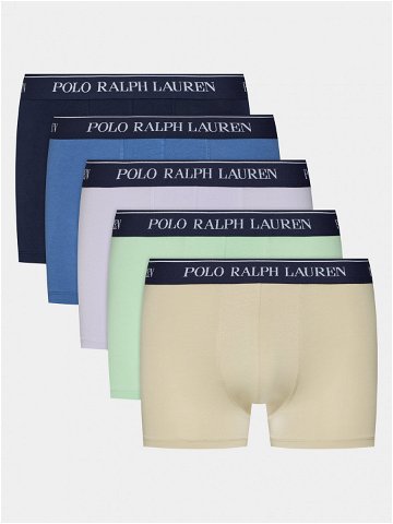 Polo Ralph Lauren Sada 5 kusů boxerek 714864292008 Barevná