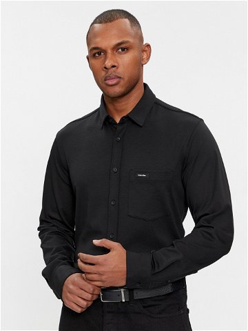 Calvin Klein Košile K10K110858 Černá Slim Fit