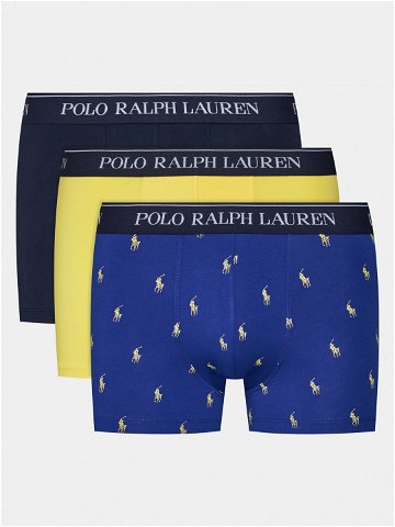 Polo Ralph Lauren Sada 3 kusů boxerek 714830299118 Barevná