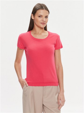 United Colors Of Benetton T-Shirt 1091D1M10 Růžová Regular Fit
