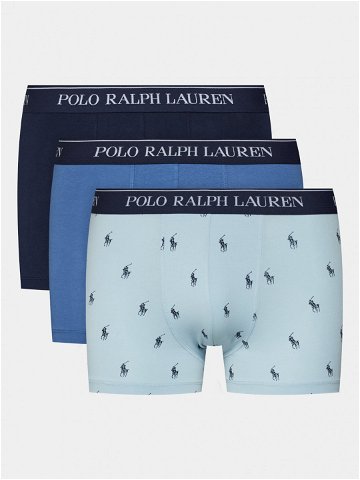 Polo Ralph Lauren Sada 3 kusů boxerek 714830299121 Barevná