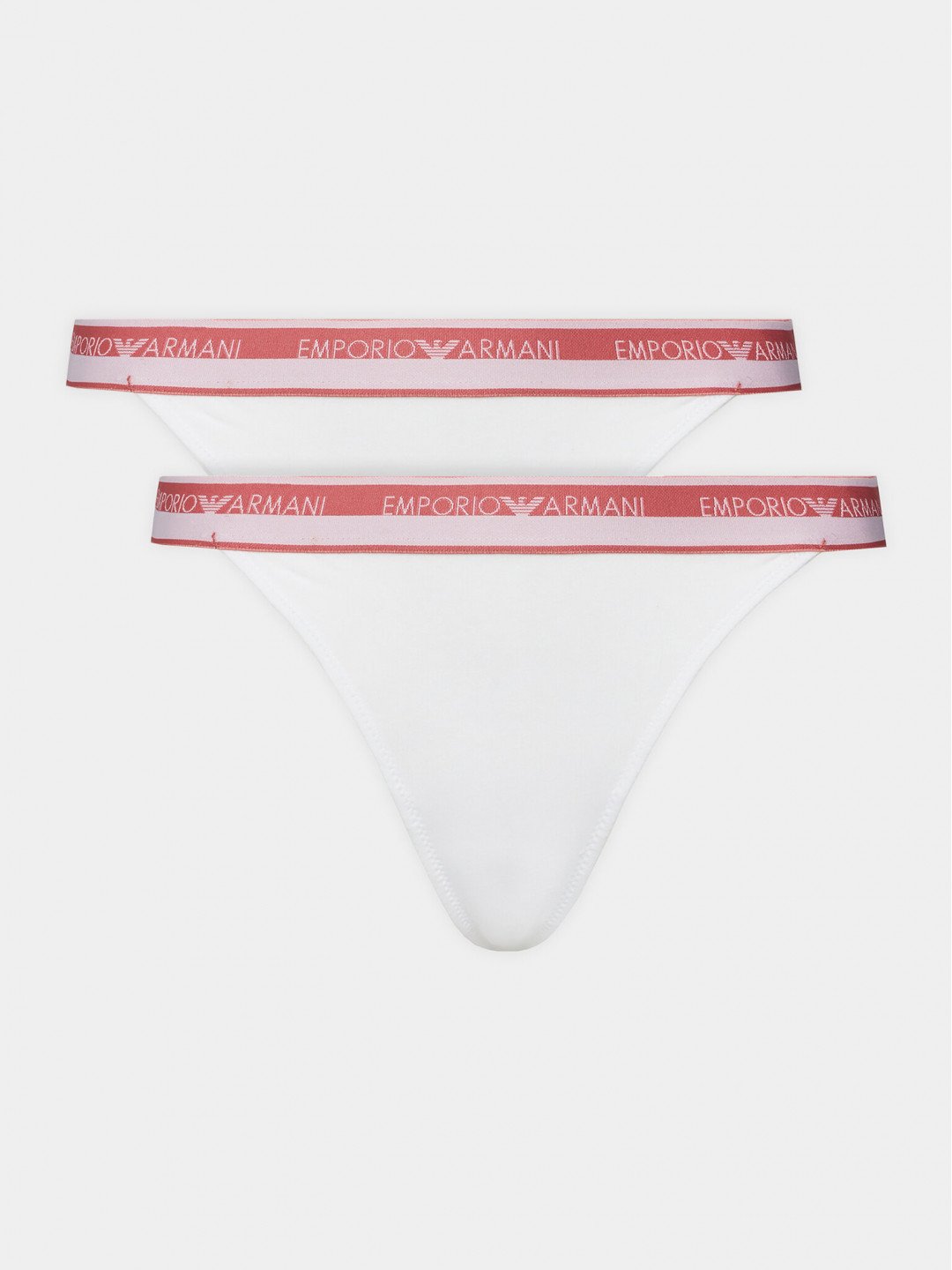 Emporio Armani Underwear Sada 2 kusů string kalhotek 164522 4R227 00010 Bílá