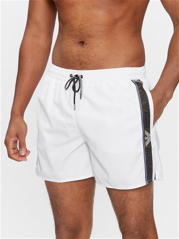 Emporio Armani Underwear Plavecké šortky 211740 4R443 00010 Bílá Regular Fit