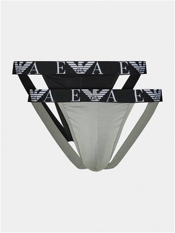 Emporio Armani Underwear Sada 2 kusů slipů 111932 4R715 24943 Barevná