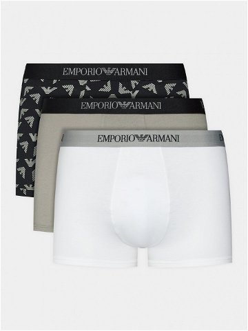 Emporio Armani Underwear Sada 3 kusů boxerek 111625 4R722 18111 Barevná
