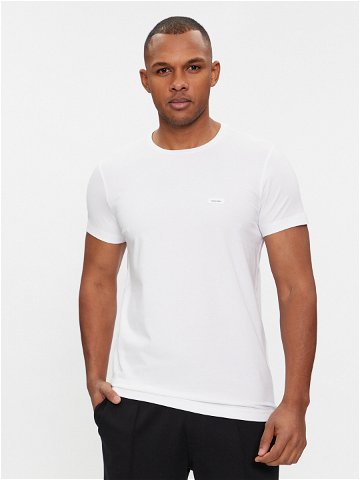 Calvin Klein T-Shirt K10K112724 Bílá Slim Fit