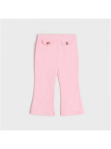 Sinsay – Kalhoty flare – Růžová