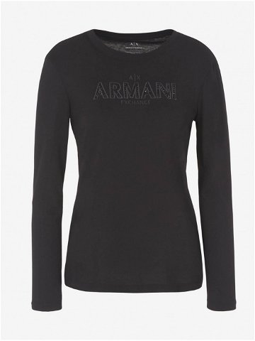 Černé dámské triko Armani Exchange