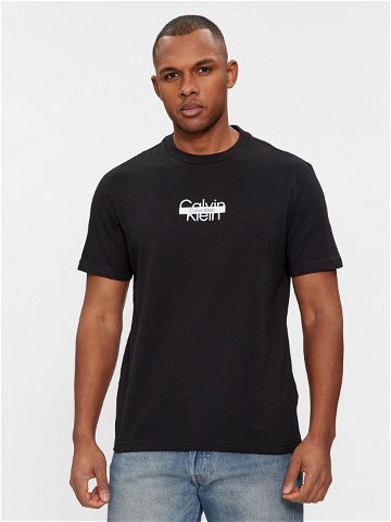 Calvin Klein T-Shirt Logo K10K112395 Černá Regular Fit