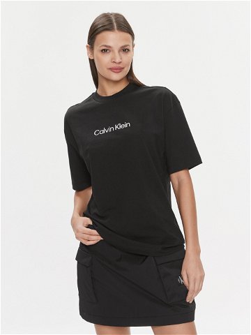 Calvin Klein T-Shirt Hero Logo Oversized T Shirt K20K206778 Černá Oversize