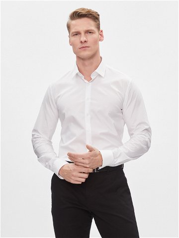 Calvin Klein Košile K10K112310 Bílá Slim Fit