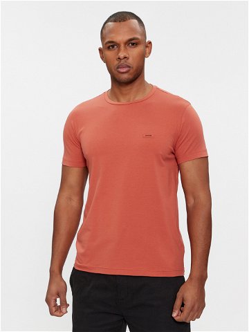 Calvin Klein T-Shirt K10K112724 Oranžová Slim Fit