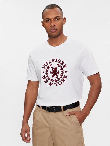 Tommy Hilfiger T-Shirt Big Icon Crest Tee MW0MW33682 Bílá Regular Fit