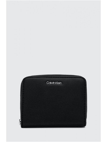 Peněženka Calvin Klein černá barva K60K607432