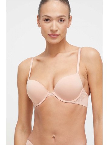 Podprsenka Calvin Klein Underwear růžová barva 000QF5613E