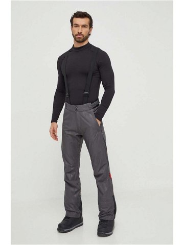 Lyžařské kalhoty Rossignol HERO šedá barva