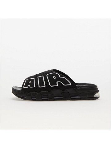 Nike Air More Uptempo Black White-Black-Clear
