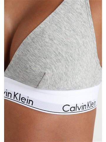 Podprsenka bez kostice šedá šedá S model 16525767 – Calvin Klein
