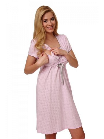 Noční košile model 16725610 pink Růžová XL – Italian Fashion