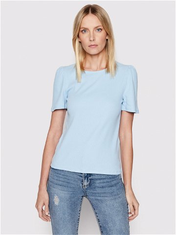 Vero Moda T-Shirt Natasha 10264993 Světle modrá Regular Fit